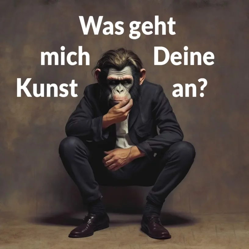 Was geht mich Deine Kunst an?
